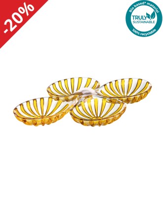 Platou pentru aperitive, 35 cm, galben, Dolcevita - GUZZINI